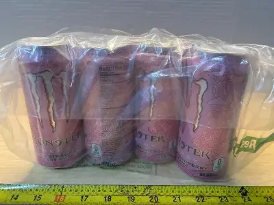 Zero sugar strawberry dreams monsters (8ct)