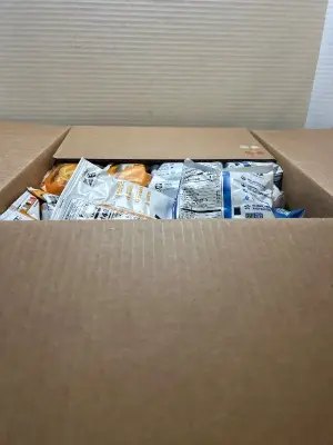 2 boxes of variety mini chips various dates