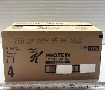 (6) 6pk Kelloggs protein meal bars exp:02/26