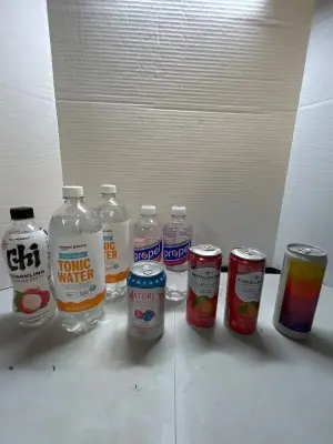 assorted drinks various exp dates