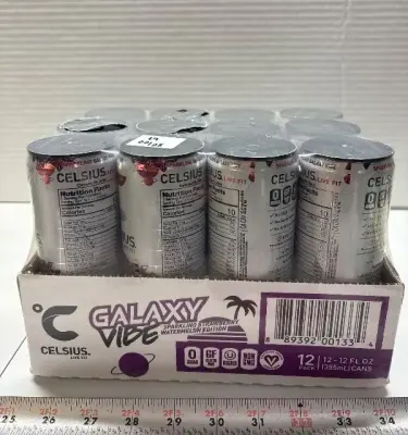 12pk Celsius sparkling strawberry watermelon exp:01/27