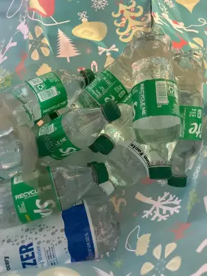 lot of sprite and tonic water