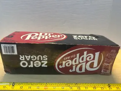 Zero sugar Dr Pepper (12pk)(06/27/25)