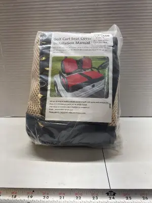 Golf cart seat cover