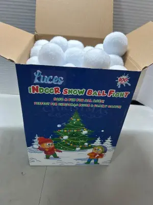 100 piece 100% polyester indoor snowballs