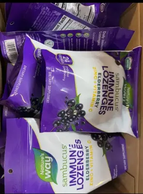 (12) 24 zinc lozenges exp:02/27