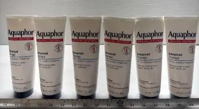 (6) 7oz Aquaphor healing ointment