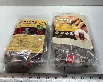 (2) Ginseng tea sets