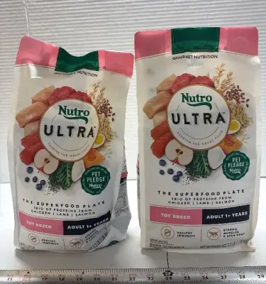 (2) 3.5LB Nutro ultra exp: 03/25