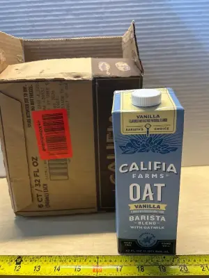 Califa farms vanilla oatmilk (6ct)(02/2026)