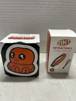 fillable dog toys and retractable leash collar