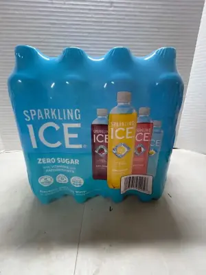 12 pack of sparkling ice sugar free