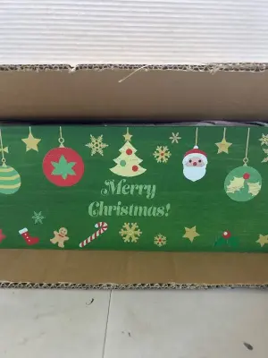 christmas wooden box