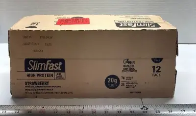 12pk Slimfast strawberry exp:02/26