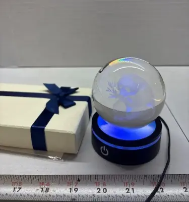 Small light up panda decor