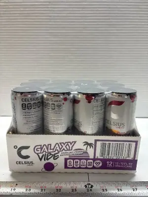 12pk Celsius sparkling strawberry watermelon exp:01/27