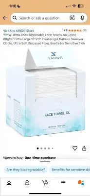 Face towels (2pks)
