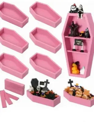 Coffin charcuterie boards