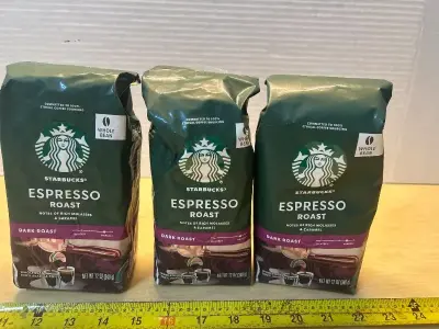 Starbucks espresso coffee (3)(01/23/26)