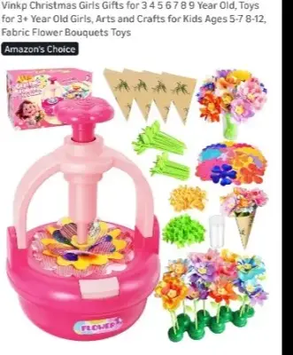 Kids DIY flower making kit