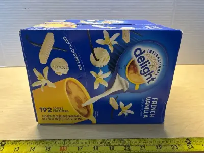 French vanilla coffee creamers (192ct)(01/22/26)
