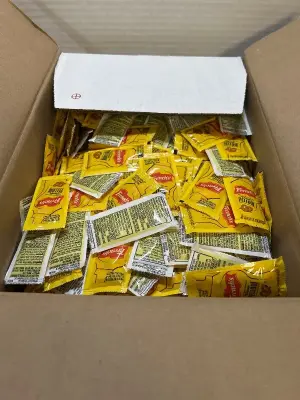 500 Ct french’s mustard packs