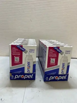 24 10 packs of propel water packets 02/02