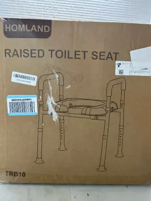 raised toilet seat (used and untested)