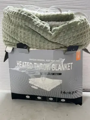 heated throw blanket (used and untested)
