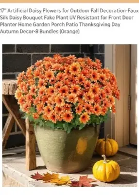 Artificial  daisy flowers