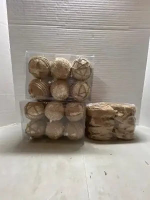 christmas ornaments and garland