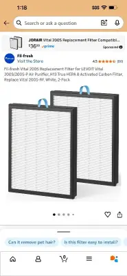 lot of replacement air filters unknown size