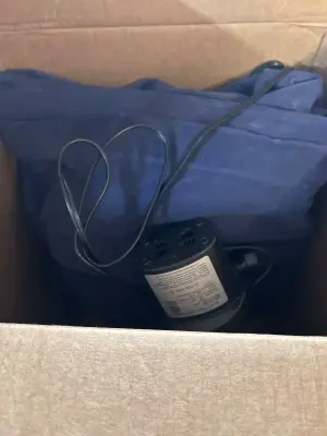 air mattress used and untested unknown size