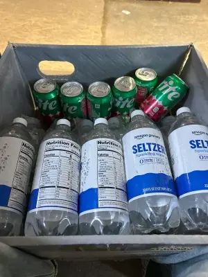 lot of seltzer waters and sprite cranberry 06/03/26