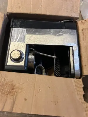 espresso machine unused and untested