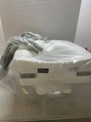 raised toilet seat with handles