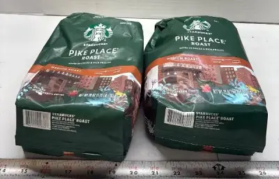 (2) pike place Starbucks coffee exp:02/26