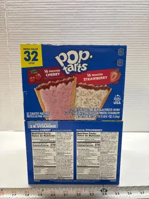 (2) 32ct poptarts exp:02/26