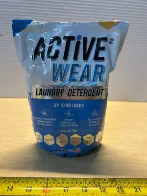Active wear laundry detergent