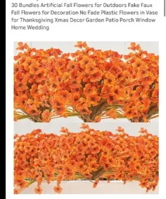 Artificial flowers (2)