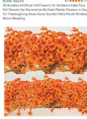 Artificial flowers (2)