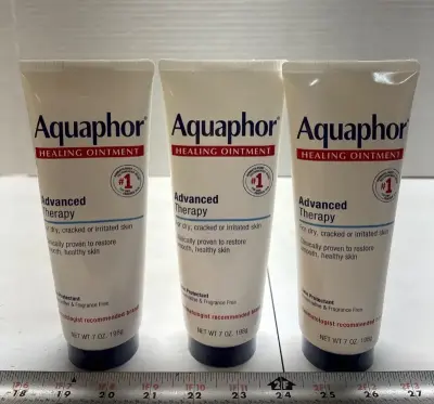 (3) 7oz Aquaphor