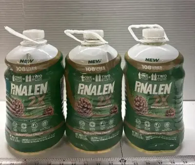 (3) 3.37qt Pinalen multipurpose cleaner