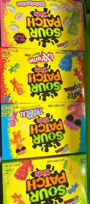 (2) 8ct sour patch kids exp:02/26