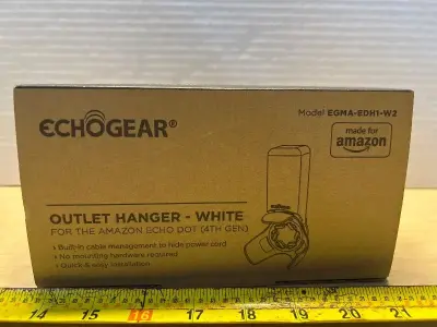 Outlet hanger for the Amazon echo dot (4th gen)
