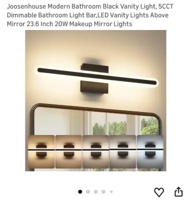 23” light fixture