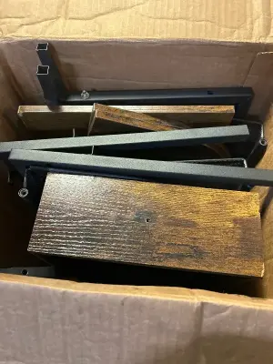 bedside tables used and untested