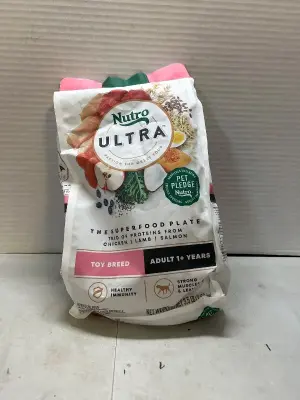3.5 lbs of ultra toy breed dog food