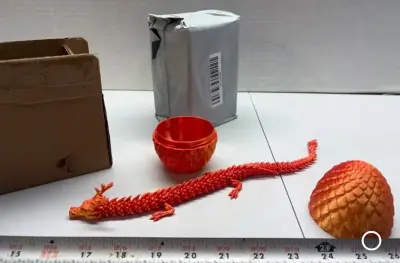 (2)3D printed dragons