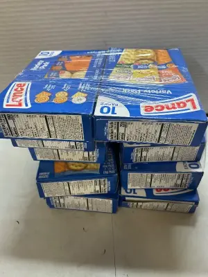 10 10 packs of lance variety pack 01/24/26